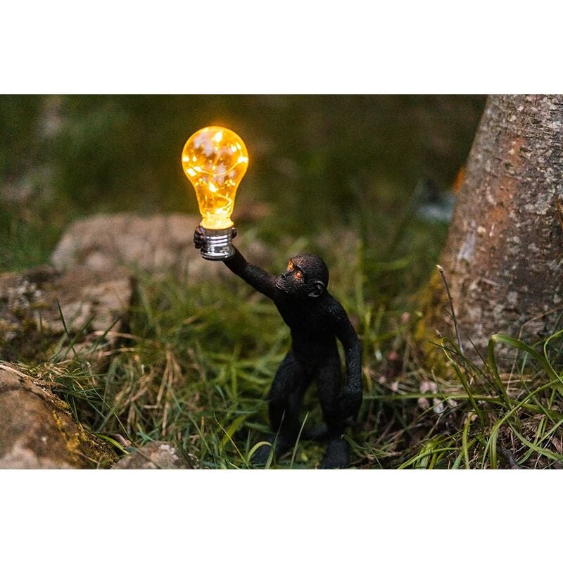 Solar Monkey And Bulb Set