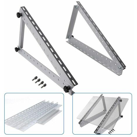 Solar mount for solar modules with adjustable tilt angle 556 mm
