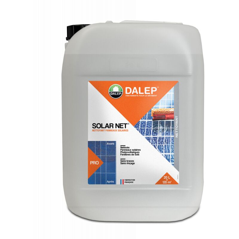 Dalep - solar net - Nettoyant panneaux solaires 20L
