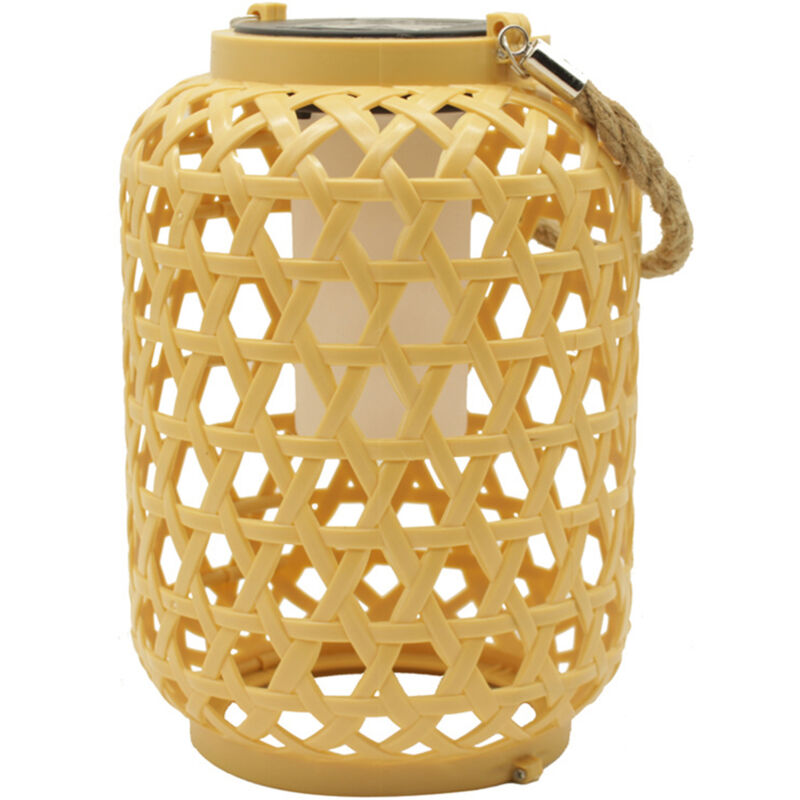 Lifcausal - Lanterne solaire d'extérieur à suspendre, lanternes tissées, étanches, pour jardin, cour, patio, porche, arbres, pelouse, allée