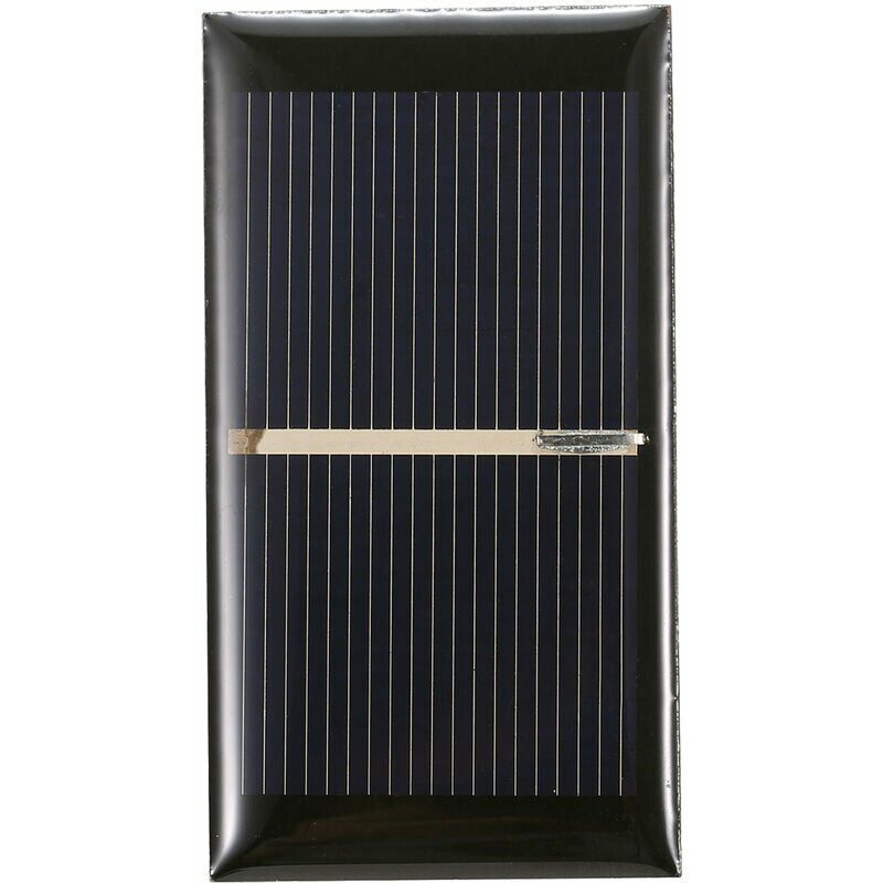 Mimiy - Solar Panel 0.3W 0.5V Solar Panel Polycrystalline Silicon Solar Cell diy Waterproof Camping Portable Power Solar Panel Compatible for Lamp