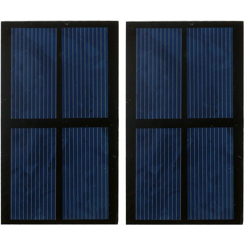 Mimiy - Solar Panel 0.5W 1V Mini Solar Panel Polycrystalline Silicon Small diy Solar Cell Waterproof Camping Portable Power Solar Panel Compatible