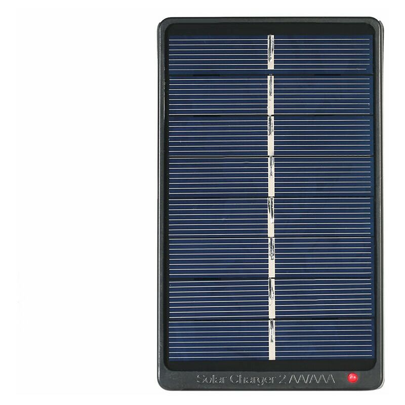 Solar panel 2 aa/aaa rechargeable battery charger 1W 4V solar charger solar panel for battery charging