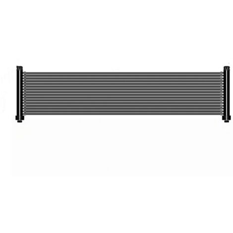 Solar-Poolheizung 0,33 x 3 m, geeignet für Pools bis 12 m³ / Rohranschlussdurchmesser 32/38 mm