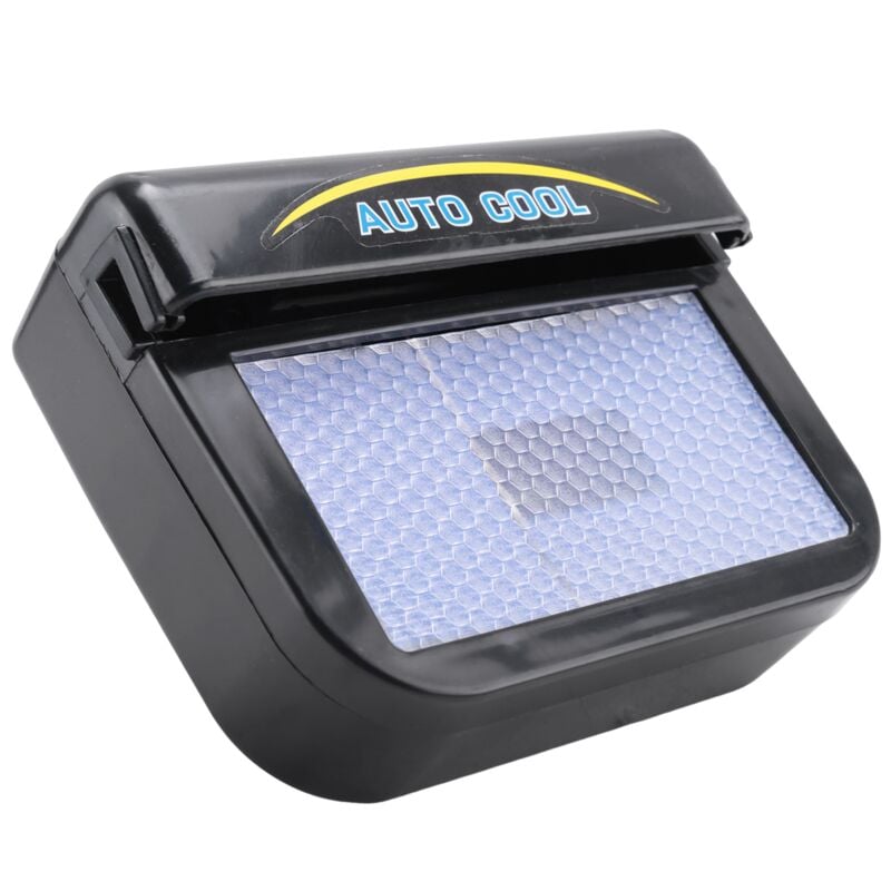 Image of Tlily - Solar Power Auto Fenster Fan Auto Ventilator Kühlung Fahrzeug Air Vent Tragbare