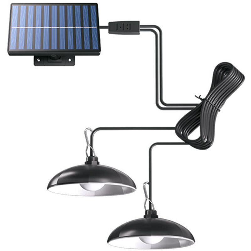 Image of Solar-powered chandelier with remote control, waterproof,&hellip;
