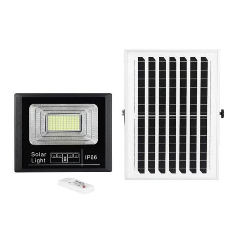 Solar Powered Flood Light LED 500W (Remote Control Wall Floodlight Garden Shed Yard)