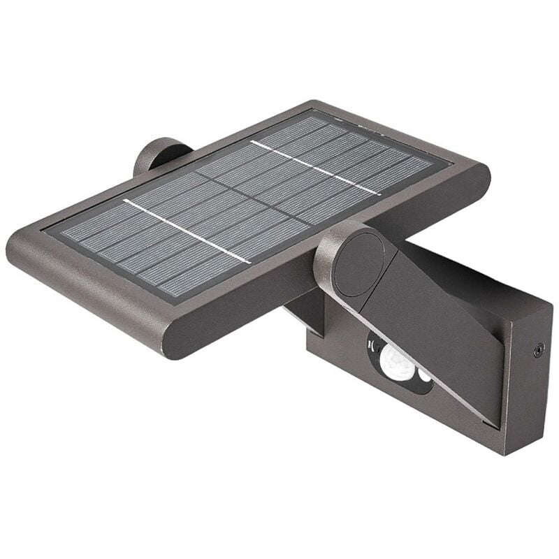 Led Solar Lights with Sensor 'Valerian' made of Aluminium