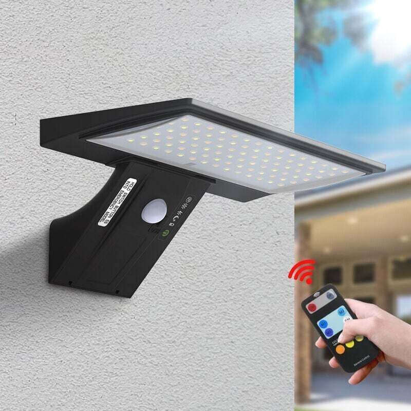 Image of Solar-powered outdoor light, 90 LEDs with&hellip;