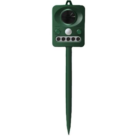 Solar Powered Ultrasonic Cat Repellent, Dog and Cat Repellent Device