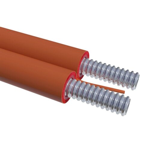 Solar Press tubo binato con cavo elettrico DN 20 acciaio 1" spessore acciaio 0,30 mm (prezzo a metro - minimo acquistabile 25 metri e multipli) A01-0001-08234
