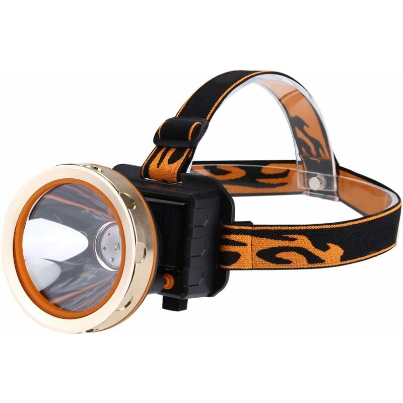 Mumu - Solar Rechargeable led Headlamp, Portable Waterproof 3 Mode Headlamp, Ultra Bright Outdoor Flashlight