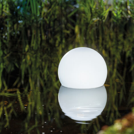 Solar Schwimmkugel, 25cm, 7 Lichtfarben, IR-Fernbedienung