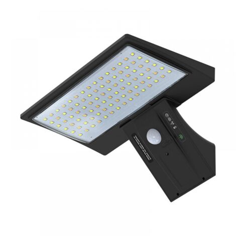 Solar Security Lights, Outdoor Waterproof Solar Floodlights with Motion Sensor, 2600mAh High Capacity 90 LED Solar Powered Wall Lights for Porch, Yard, Garage, Driveway, Garden,3000k