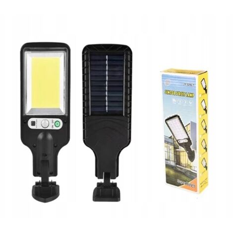 SOLAR-STRASSENLAMPE HAUS 117 LED COB 6 Stunden LEISTUNGSSTARKE Laterne