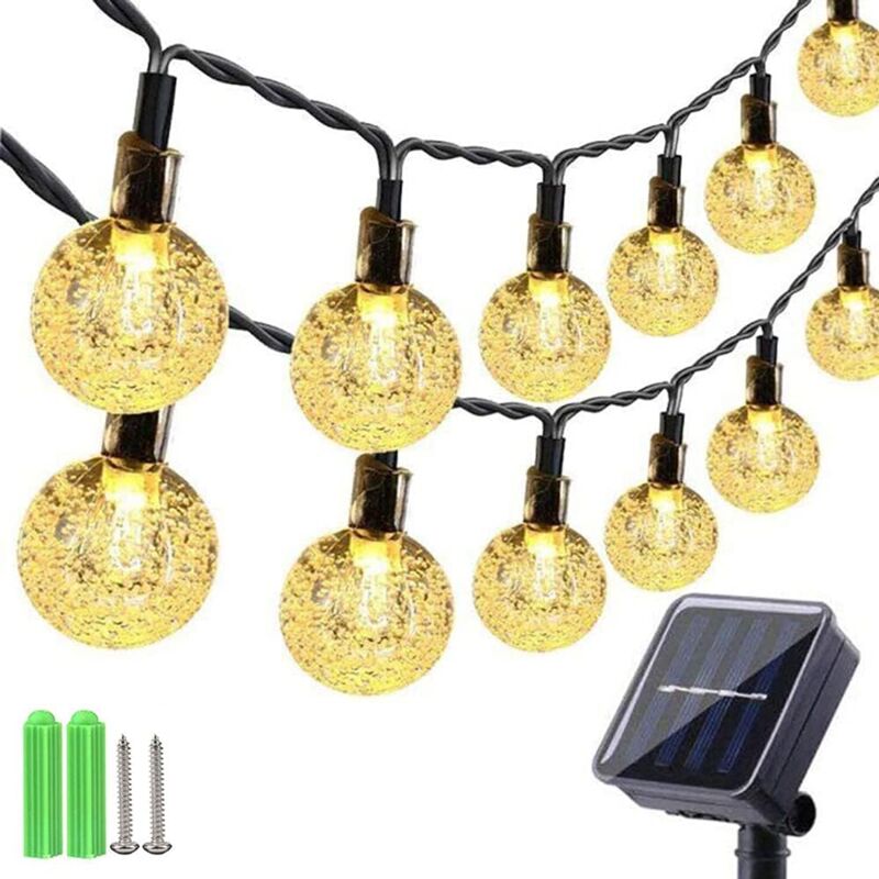 Image of Solar String Lights Outdoor -9m 50&hellip;