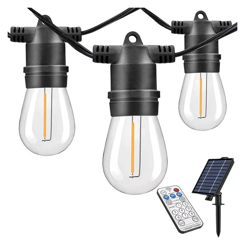 Image of Solar String Lights Outdoor, Commercial Grade&hellip;
