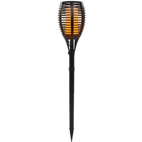 LUMI JARDIN Solar-Taschenlampe mit Flammeneffekt H80CM MAITY SUN