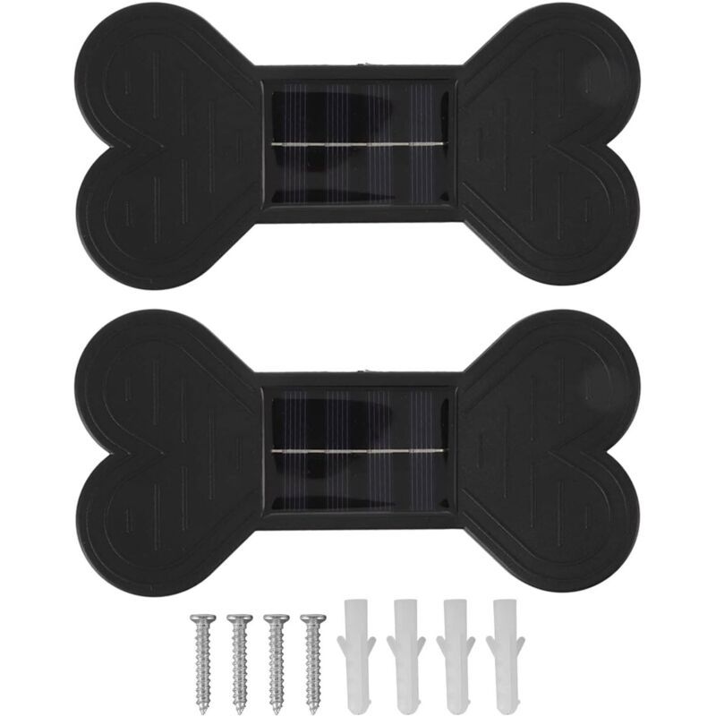 Image of Solar Wall Light, 2 Sets Outdoor&hellip;
