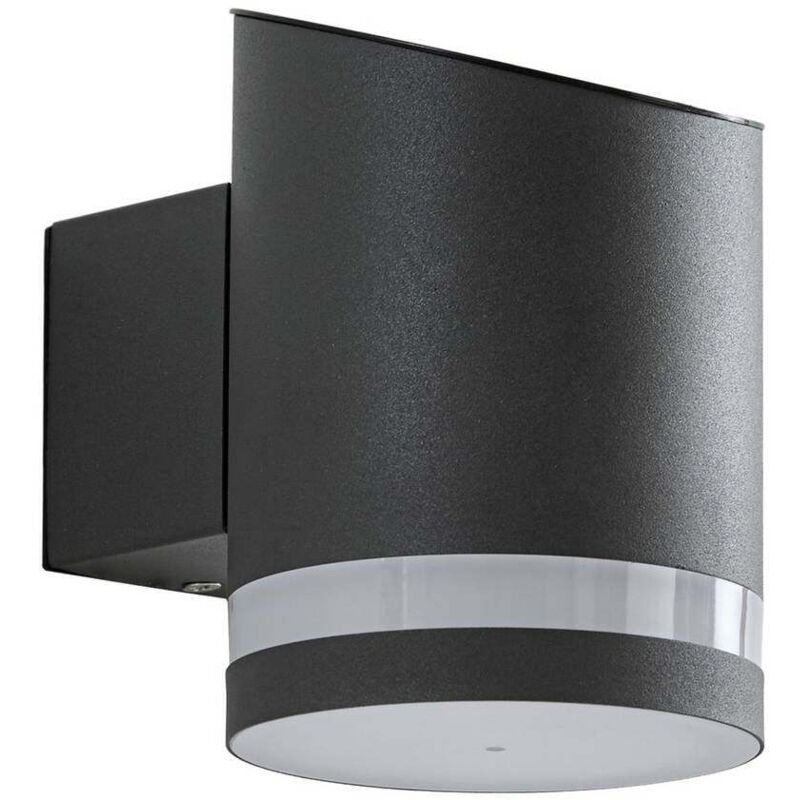 Lindby Led Solar Wall Light 'bentlas' Made Of Stainless Steel
