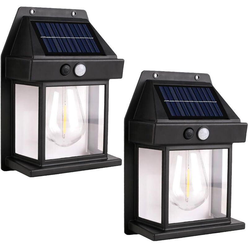 Image of Solar Wall Light Outdoor [2 Pack]&hellip;