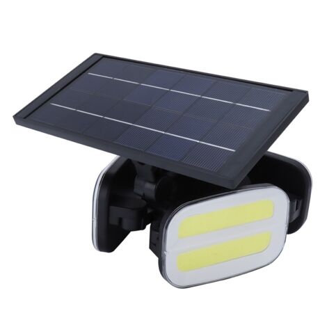 Solar Wall Light Outdoor Dual Induction System Threespeed Light Mode Split Design IP65 Waterproof Energy Saving Solar Security Lamp