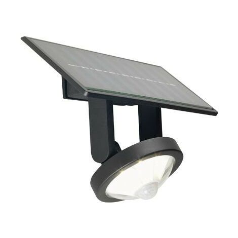 Solar-Wandleuchte 1W Led 4000K Graphit-Pixel-Linie