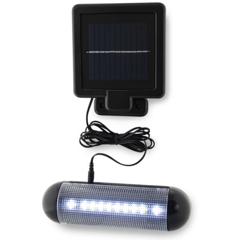 Solar-Wandleuchte mit 10 Dioden – sparsam und umweltfreundlich