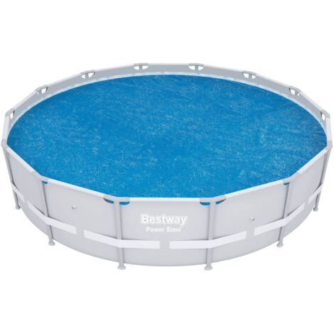 Solarabdeckung für Aufstellpool Bestway Ø462 cm Rund