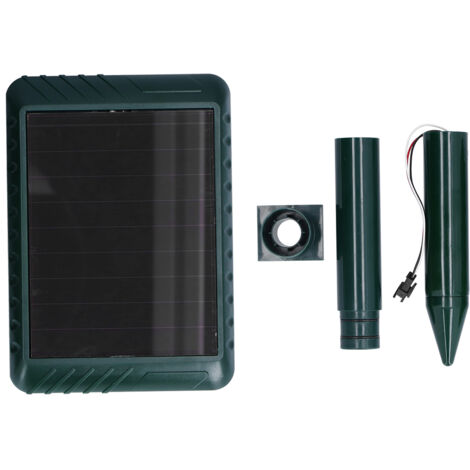 Solarbetriebener Ultraschall-Mäuseabwehrer für Gärten, Parks, Bauernhöfe und Obstplantagen