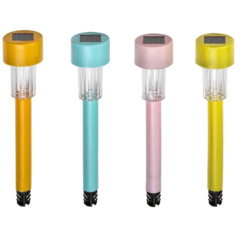 SOLARINO, OUTDOOR SOLAR LED 4 COLORS MIX 0,06W 6000K                                                     - Luce FREDDA