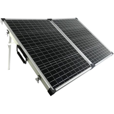 Solarkoffer 60 W 12 V Wohnmobil Solaranlage faltbares Solarmodul Weidezaun 60W 