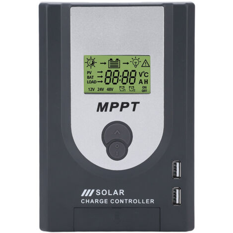 Solarladeregler, 20A MPPT Solarladeregler Regler 260W 12V 520W 24V Parameter Einstellbare Temperaturerkennung FüR Wohnmobile Yachten