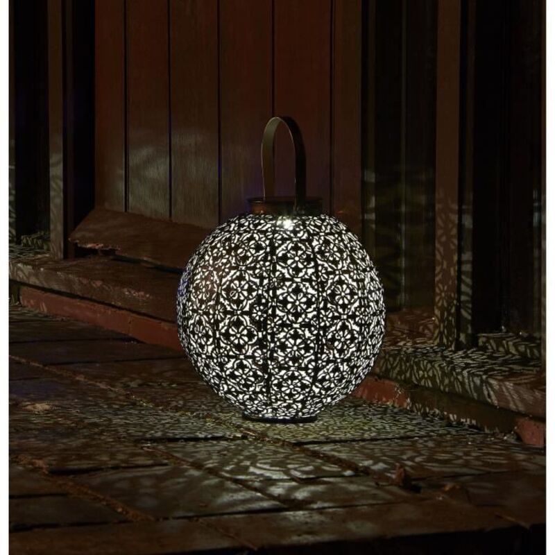 Smart Garden, Solarlaterne - LED Damasque, Ø24 cm, Kupfer