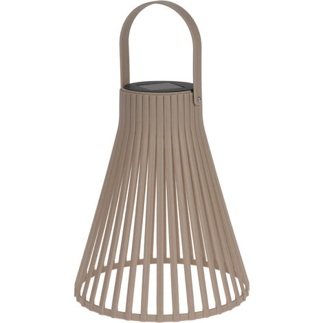 Solarlaterne, taupe, 23,5 cm