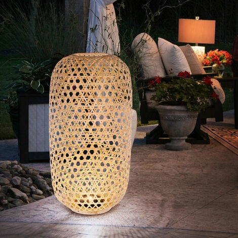 2 zu Top-Preisen garten - lampe Bambus Seite