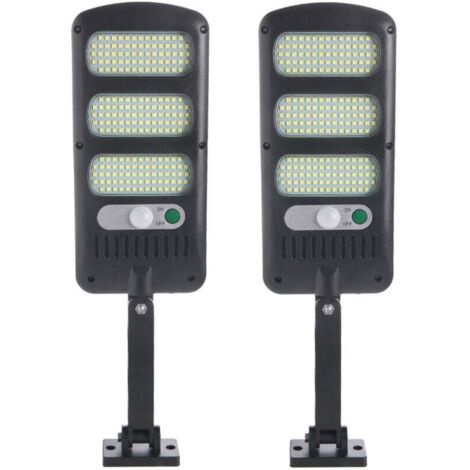 Solarleuchten für den Außenbereich, 2er-Pack, 213 LED-Sicherheitsleuchten für den Außenbereich mit Bewegungsmelder, 180° verstellbar, wasserdichte Solarleuchten für Außenwand, Garten, Weg, Veranda