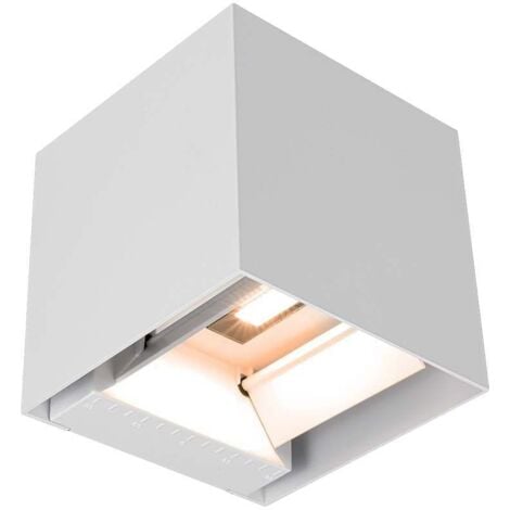 V-TAC VT-11109-W 11886 Solar-Wandstrahler mit Bewegungsmelder Warmweiß Weiß