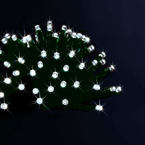 Solarlichterkette 100 LED's - 10 m Beleuchtung - zum Innen- und Außengebrauch - Farbe MULTICOLOR - Fééric Lights and Christmas