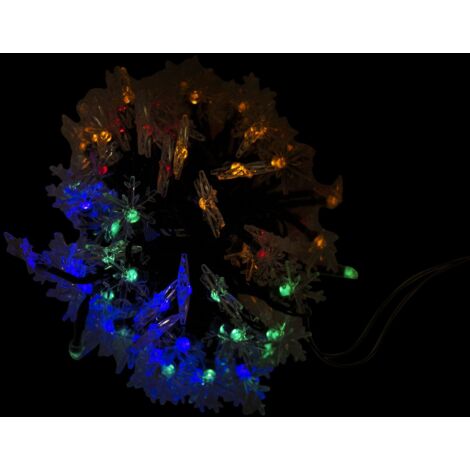 Solarlichterkette mit LED in Mehrfarbig  3 Dimensionen  - WERKA PRO  6,5M (30 LED)