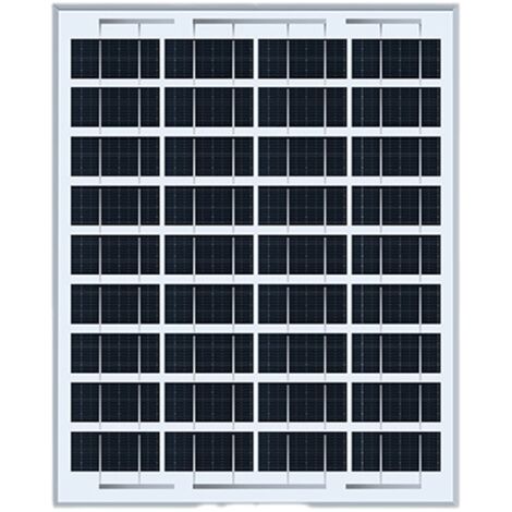 Solarpanel, 20W, 18V, 350x550 mm, schwarz