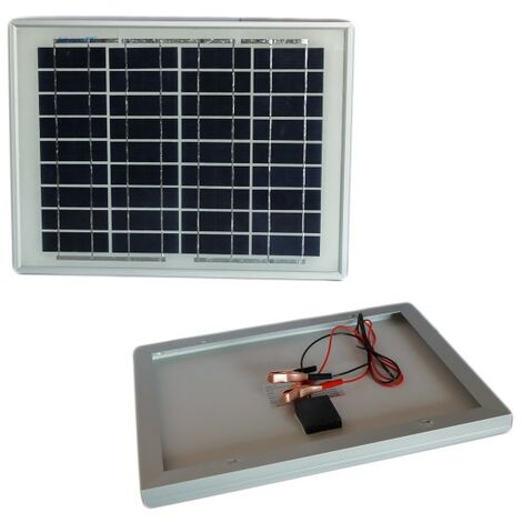 20 Watt Solarpanel 12V extra schmal - Teich-Filter