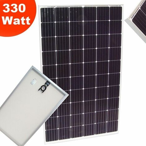 Solarpanel Solarmodul 330W Solarzelle 55398 Solar MONOkristallin Mono 24V