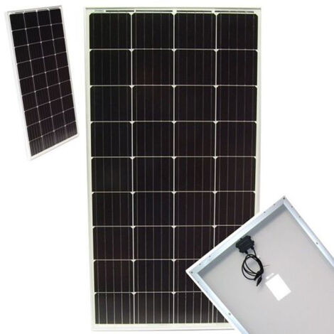 Solarpanel Solarzelle 55426 Solarmodul 130 Watt 12V Solar MONO Photovoltaik