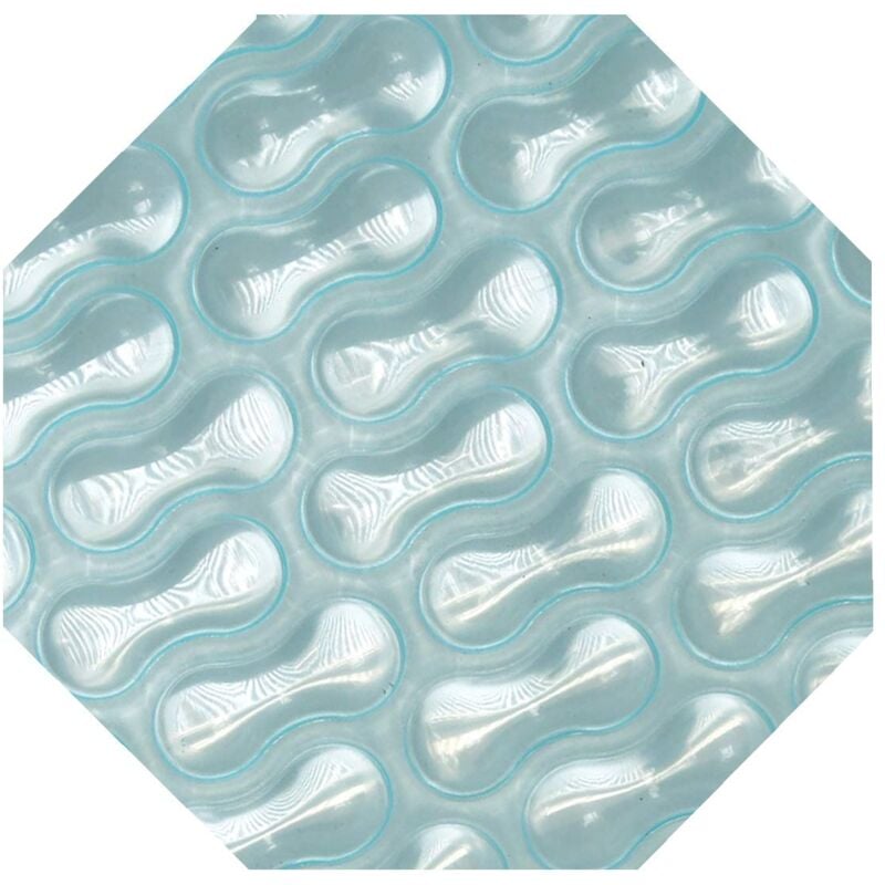 Evolution - Bâche solaire Sol+Guard 500 µm GeoBubble octogone 273 cm pour piscines en bois