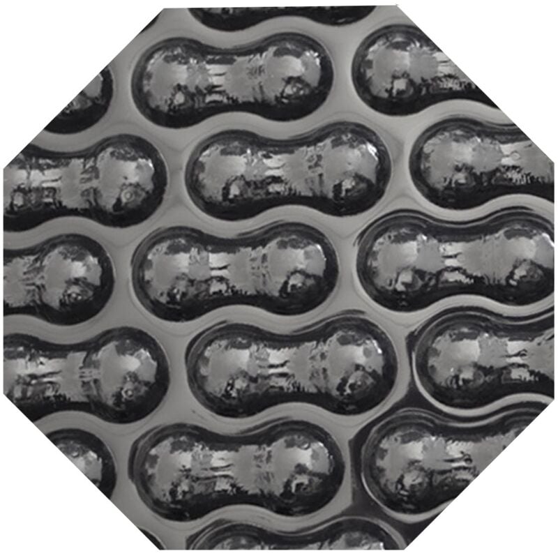 Evolution - Bâche solaire octogonale 273cm EnergyGuard 500µm Geobubble Piscine bois 355cm