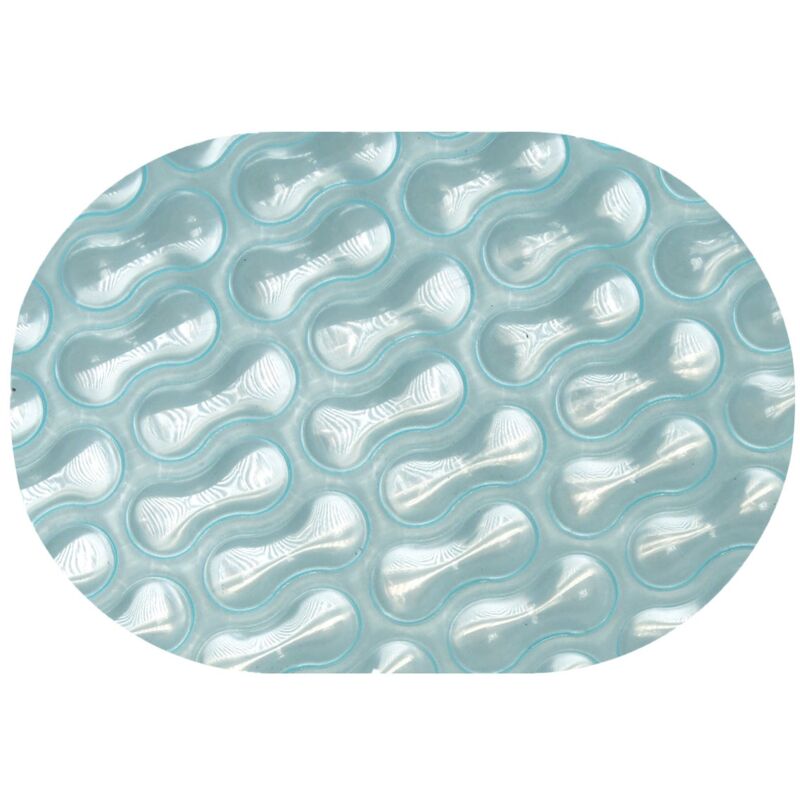 Evolution - Bâche solaire Sol+Guard 500 µm GeoBubble ovale 500x250 cm max chauffage piscine