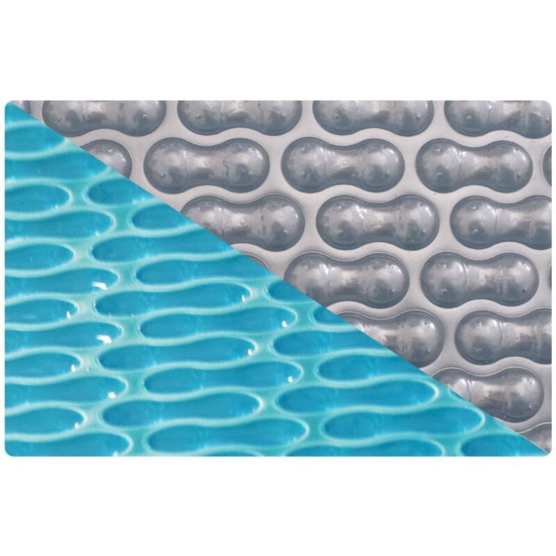 Evolution - Bâche solaire rectangulaire 600x300cm Darkblue-Silver 400µm Geobubble isolation