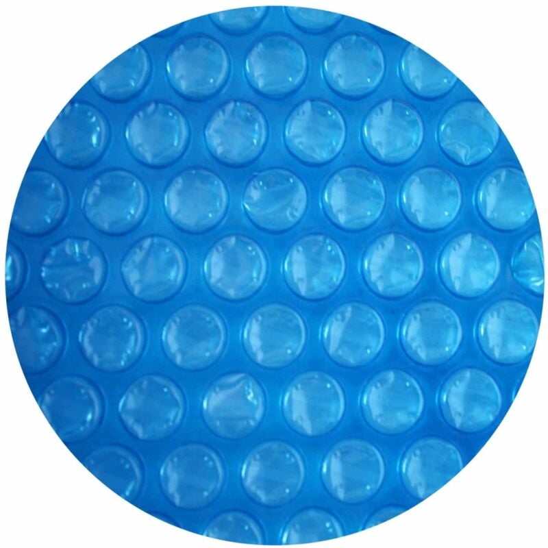 Evolution - Bâche solaire ronde 300cm light-blue 200µm réchauffement isolation piscine