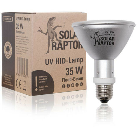 SolarRaptor UV HID Flood Strahler - 35 W PAR30